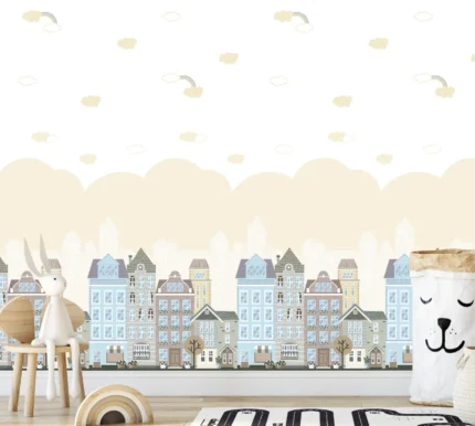Beige Textured Wallpaper – Urban Sophistication (8903-2)